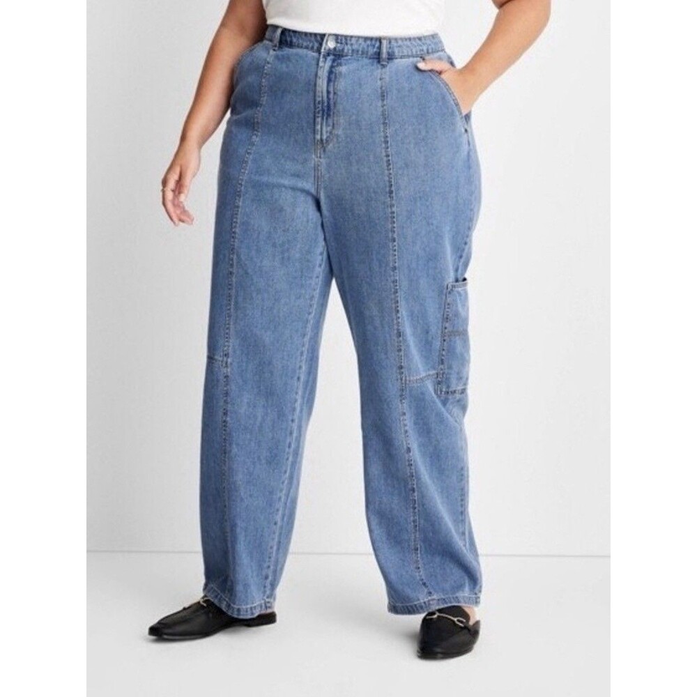 Future Collective Midrise Cargo Jeans
